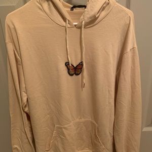 Shein, beige hoodie — size S. Great quality!